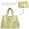 Wrapables Large & Small Foldable Tote Nylon Reusable Grocery Bags, Set of 2, Lemons